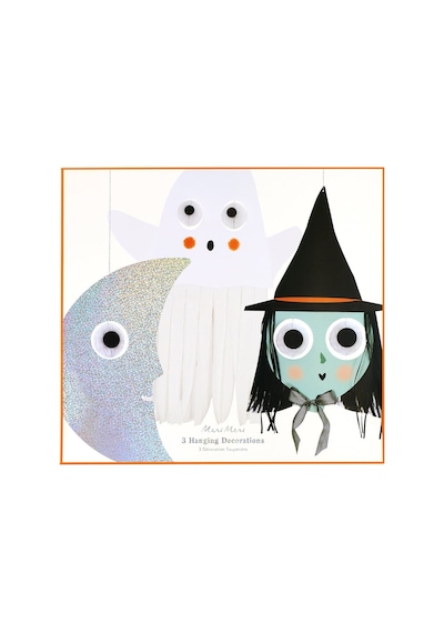 Meri Meri - Halloween - Dev Cadılar Bayramı Karakterleri Asma Süs 3'lü 0 - 99