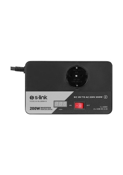 Dc12v-ac230 Güç Çakmağı, 200w Kapasite İle Kullanım Kolaylığı