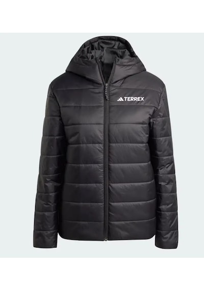 Adidas Terrex Multi Essentials Clımawarm Insulated Hooded Kadın Mont Siyah