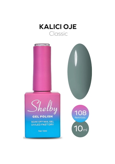 Shelby 10 Ml. A108 Kalıcı Oje
