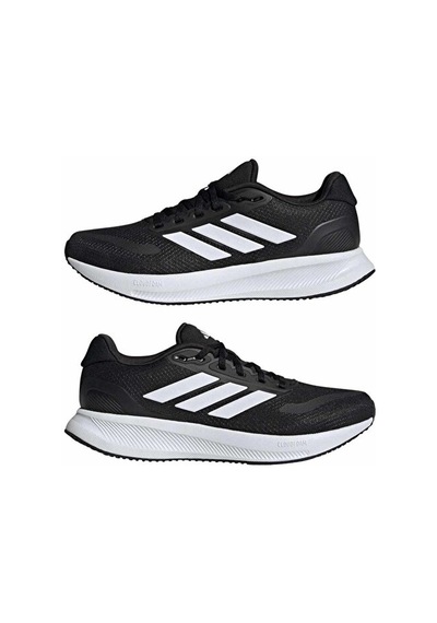Adidas Run Falcon 5 Erkek Sneaker Haffi Rahat Taban Spor Ayakkabı Siyah-beyaz