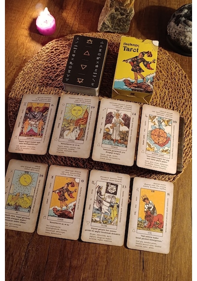 Başlangıç Tarot Destesi 78 Kart - Arındırma Kesesi Hediyeli