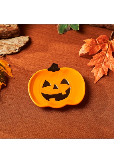 Karaca Halloween Pumpkin Tatlı Tabağı Turuncu