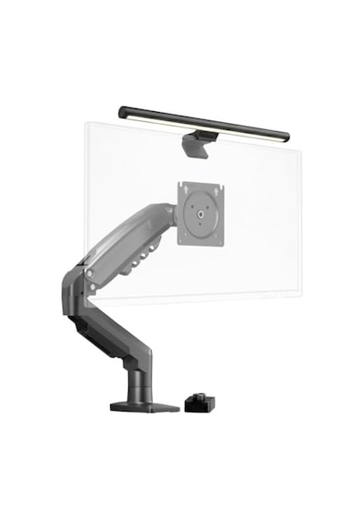 North Bayou Desk Pro Bundle Nb F80 2026 Versiyon Ergonomik Monitör Standı + Ergoflex Ef-354 Uzaktan Kumandalı Monitör Işık Çubuğu