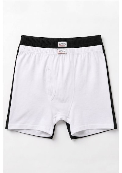 Öts Erkek 6 Lı %100 Pamuk Boxer Süprem Nefes Alan Doku 2620-6 Renkli