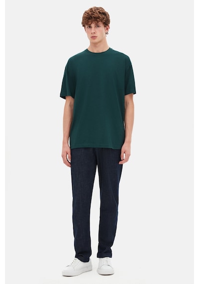 D's Damat Ds Damat Comfort Koyu Haki Bisiklet Yaka %100 Pamuk T-shirt 6hc14ort02006 Koyu Haki
