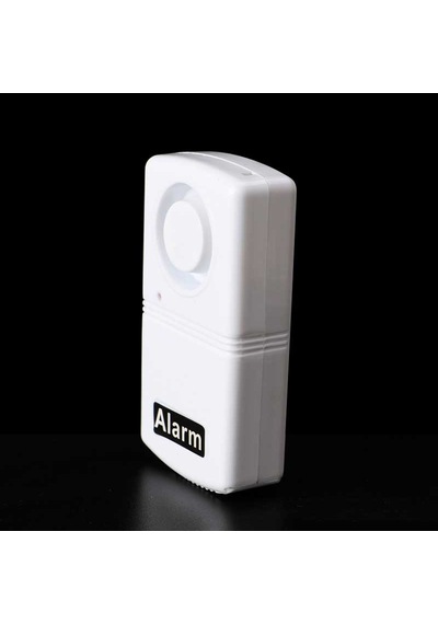 Mini Hırsızlık Önleme Güvenlik Sistemi 120db Titreşim Alarmı Kapı Penceresi İçin Beyaz