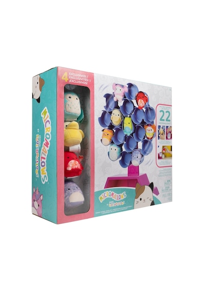Squishmallows Micromallows 4 Özel Figür Ve Mega Sergi Seti Mm0043 Çok Renkli