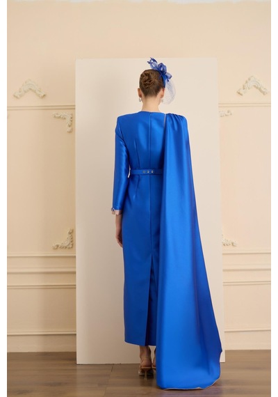 Senna Tulıpan Dress Saks Saks