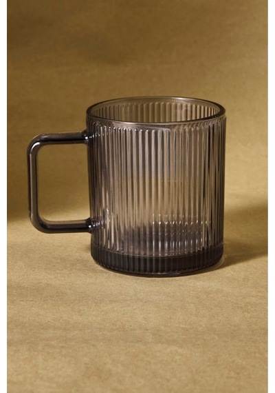 Karaca Madalyon Mug 340 Ml Gri