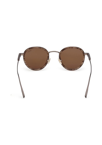 Zegna Ez0276 50e 46 Unısex Güneş Gözlüğü Kahverengi
