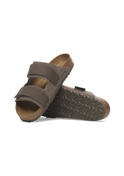 Birkenstock Ujı Nubuck Suede Terlik 1029200 1029200 Kah Kahverengi