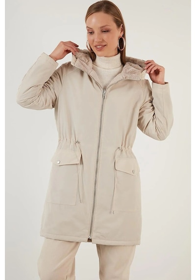 Only Onldahlıa Rev. Fur Parka Otw Kadın Gri Parka - 15208727
