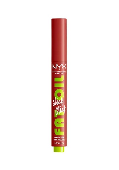 NYX Professional Makeup Fat Oil Slick Click Parlatıcı ve Nemlendirici Dudak Balmı 03 No Filter Needed