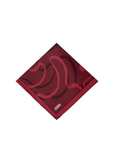 Belli İpek Eşarp - 4309-31 Bordo Twill