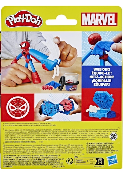 Play Doh Marvel Figür Oyun Seti Spider Man F9829-g0058 Nocolor-9963d4b3