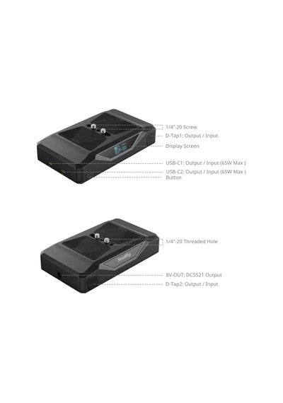 Smallrig 4826 Cb75 Kamera Taban Bataryası