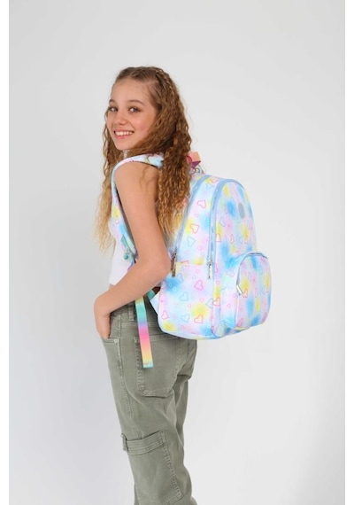 Kaukko Rainbow Sırt Çantası Heart K1761