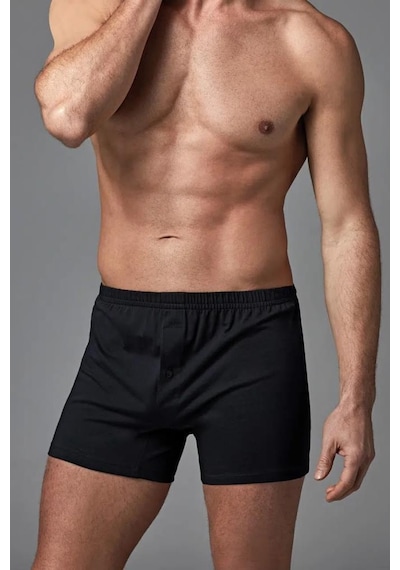 2 Li Paket Dagi Erkek Penye Boxer D1220 Siyah