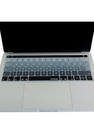 Türkçe Q Klavye Koruyucu Macbook Pro 13 15 Touch Bar Uyumlu A1706 A1989 A2159 A1707 A1990 Uk