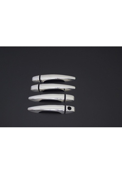Citroen C4 2010-2020 Krom Kapı Kolu 4'Lü