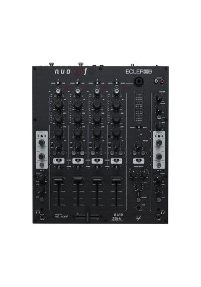 Nuo4.0f - 4 Kanal Analog Dj Mikser Siyah