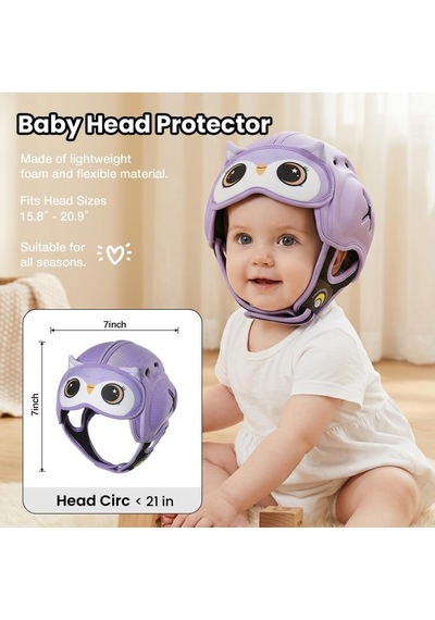 Mambobaby Bebek Koruma Başlığı - Starry Owl