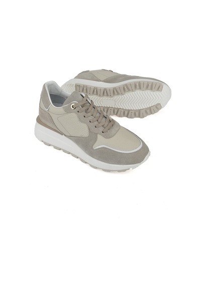 Ziya, Kadın Hakiki Deri Sneaker 1431000z5831 Bej 1431000z5831 340 Bej
