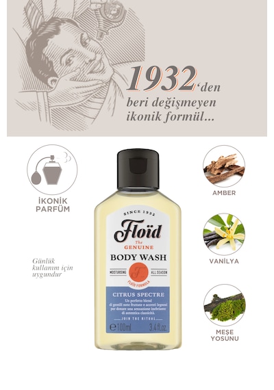 Floïd Erkek Duş Jeli 2 Li Set Vetiver& Citrus Spectre 100 Ml Akdeniz Bitkileri