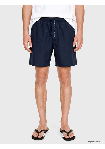 Lcw Swımwear İndigo Kısa Boy Erkek Deniz Şortu