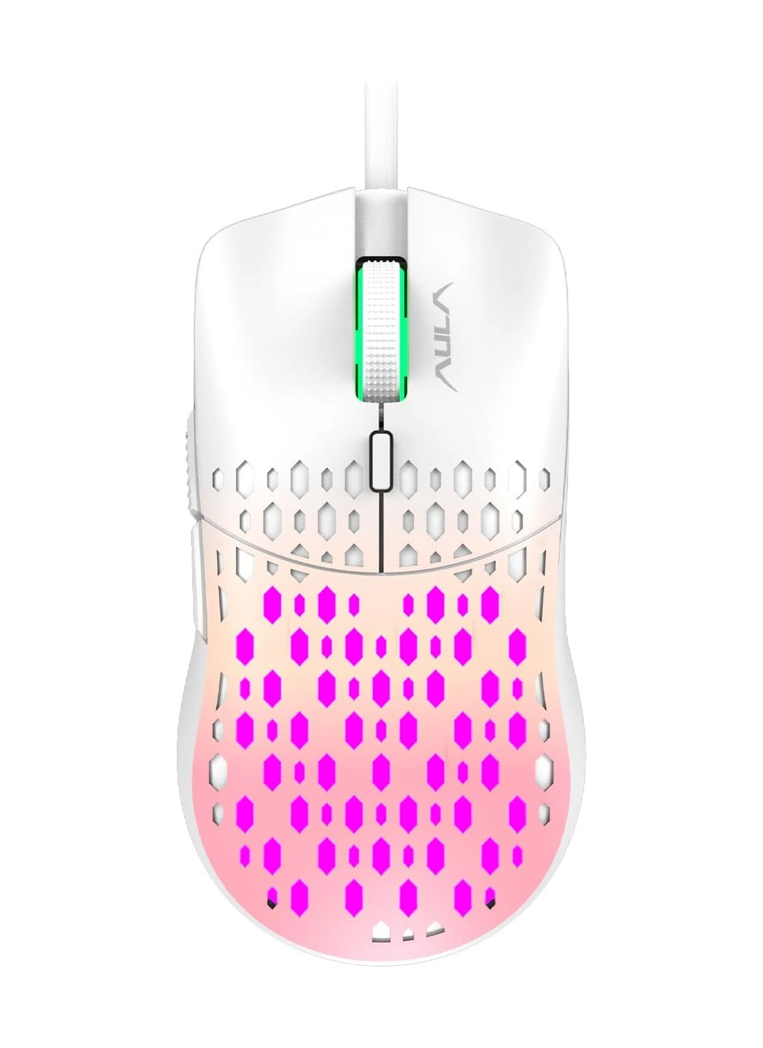 Aula S11 Pro 3600dpı Rgb Optik Gaming Mouse Pembe