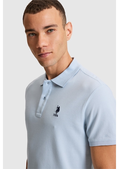 U.S. Polo Assn. U.s. Polo Assn. Erkek Açık Mavi Tişört Basic 50322303-vr003 Acık Mavı