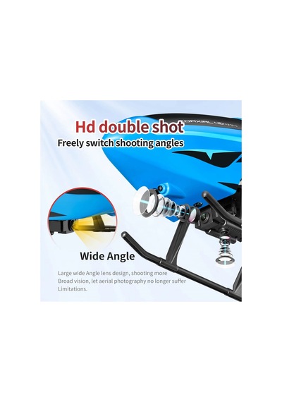 M4 Çift Kameralı Engelden Kaçınma 72cm Büyük Rc Helikopter Drone- Wifi Canlı Video Aktarımlı