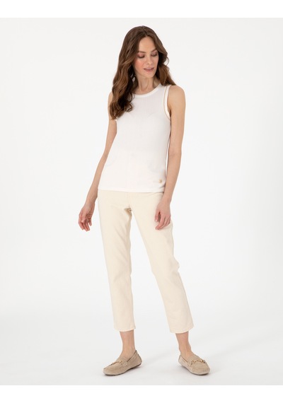Pierre Cardin Kadın Ekru Bluz Örme 50301485-vr019