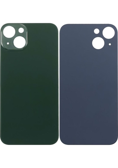 Apple Uyumlu iPhone 13 Yeşil Arka Kapak Batarya Kapağı Pil Kapağı Yeşil