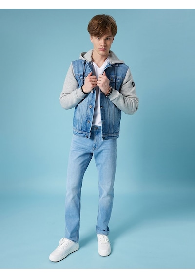 LOFT Regular Fit Erkek Ceket Lf2031378 Q1.v1 Denim