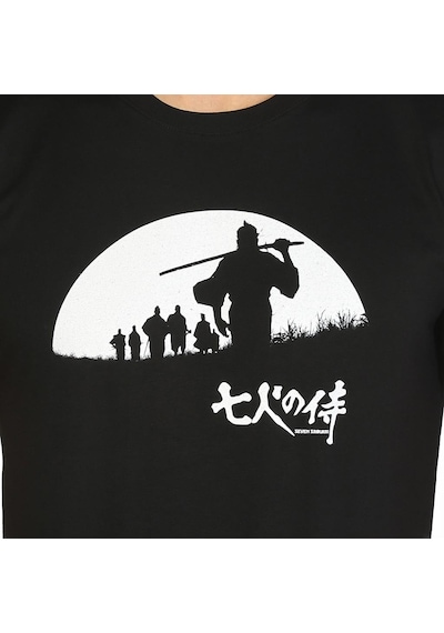 Bant Giyim - Seven Samurai Siyah Erkek T-Shirt Tişört
