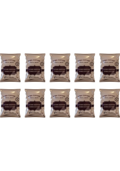 Nish Dibek Kahvesi 10 X 100 Gr Kavrulmuş Öğütülmüş