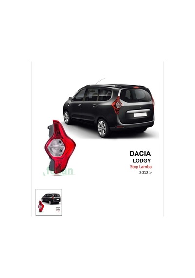 Dacia Lodgy Sağ 2012 Stop
