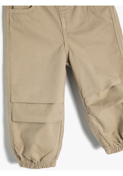 Koton Paraşüt Pantolon Pamuklu Rahat Kalıp Standart Bel Lastikli Paça Cepli Bej 4smg40003ad 4SMG40003AD052 Ekru Koton Paraşüt Pantolon Pamuklu Rahat Kalıp Standart Bel Lastikli Paça Cepli Bej 4smg40003ad 4SMG40003AD052 Ekru