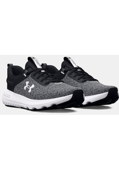 Under Armour Kadın UA Charged Revitalize Koşu Ayakkabısı 3026683-001 Siyah - Beyaz