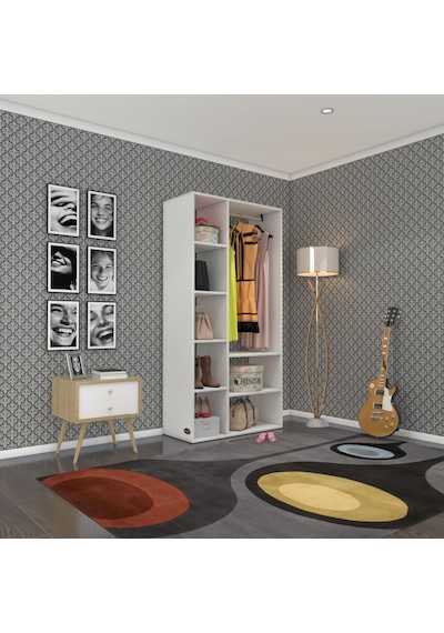 Kenzlife giysi dolabı hüsamettin 180*090*40 byz gardırop