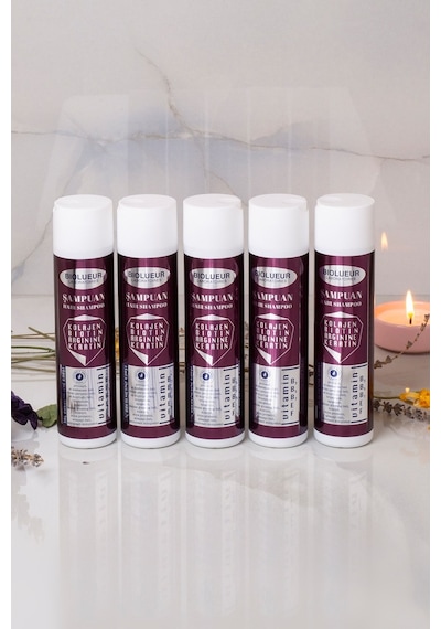 Biolueur Keratin Biotin ve Kolajen Hızlı Saç Uzatan Saç Dökülmesine Karşı Onarıcı Şampuan 2 x 250 ML