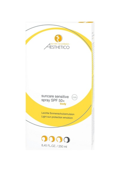 Aesthetico Aesthetıco Suncare Sensitive Spray Spf 50+, Hassas Ciltler Için Güneş Koruyucu Güneş Krem Ve Losyonları