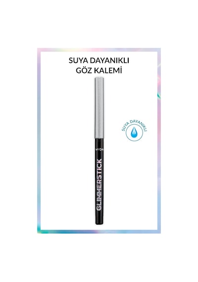 Avon Diamonds Aç Kapa Pırıltılı Göz Kalemi Silver Lights