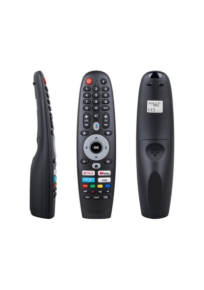 Altus İle Uyumlu Netflix-youtube-prime Video Tuşlu Ses Komutsuz Lcd Led Tv Kumanda