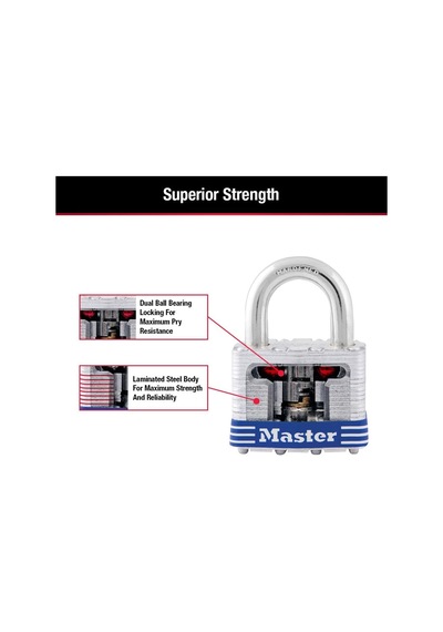 Master Lock Anahtarlı 5t Dış Mekan Asma Kilit, 2 Paket Anahtarlı