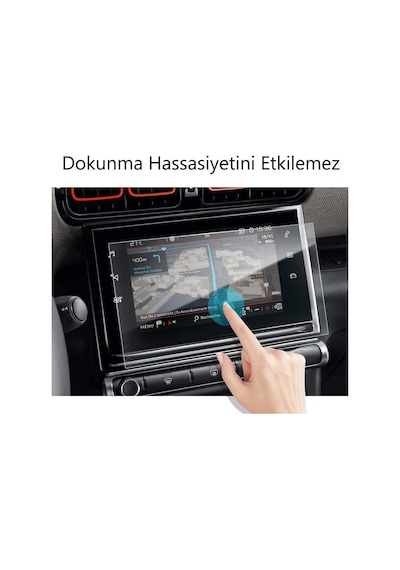 Citroen C3 Aircross Ekran Koruyucu 7 İnç Multimedya ' Sadece Ekran Koruyucu