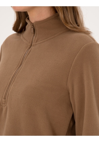 Pierre Cardin Kadın Camel Sweatshirt 50316333-vr015 Camel