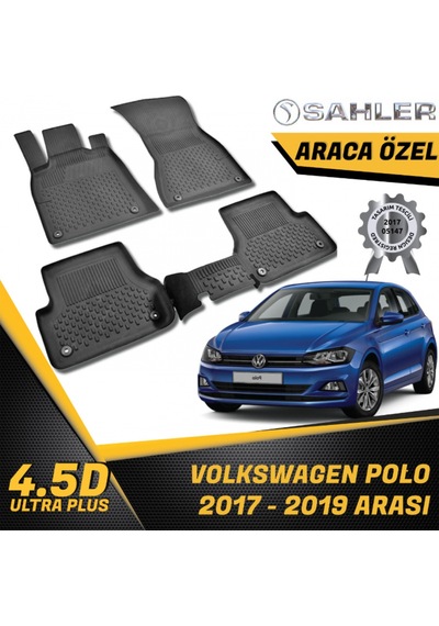Volkswagen Polo Havuzlu Paspas 4.5D Sahler 2017 Sonrası